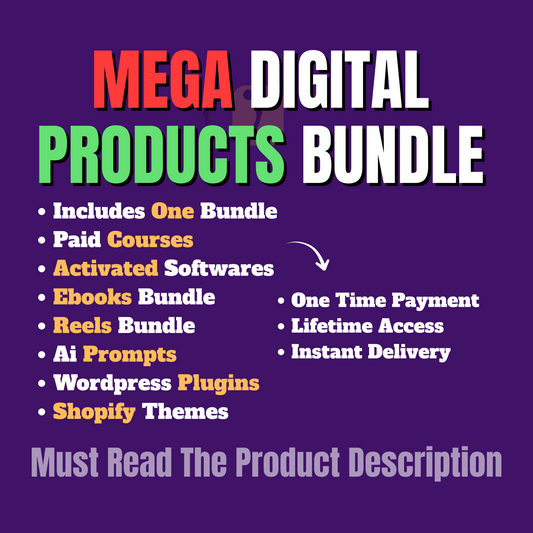 Mega Digital Products Bundle